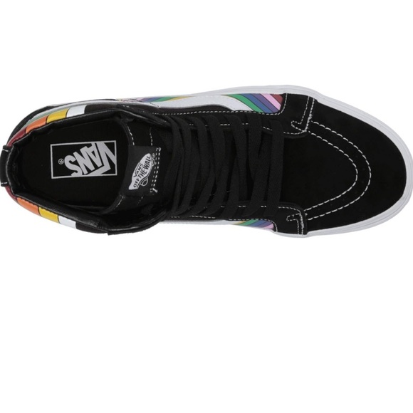 Vans Sk8-Hi Reissue Refract Multicolor Sneaker Unisex size W8.5 - Picture 4 of 5
